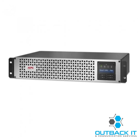 APC Smart-UPS 750VA/600W Line Interactive UPS,2U Rackmount,230V/10A Input 6x IEC C13 Outlets Li-Ion Battery