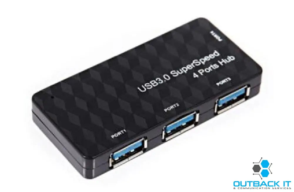 Astrotek 4 Port USB3.0 HUB 3x USB3.0 + 1x Micro USB with 5V 2.5A Power Adaptor USB Hubs