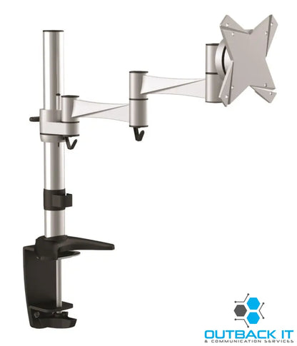 Astrotek Monitor Arm Desk Mount Height Adjustable Stand for Single LCD Display 23.8’ 24’ 27’ 31.5’ 32’ 8kg 30° Tilt