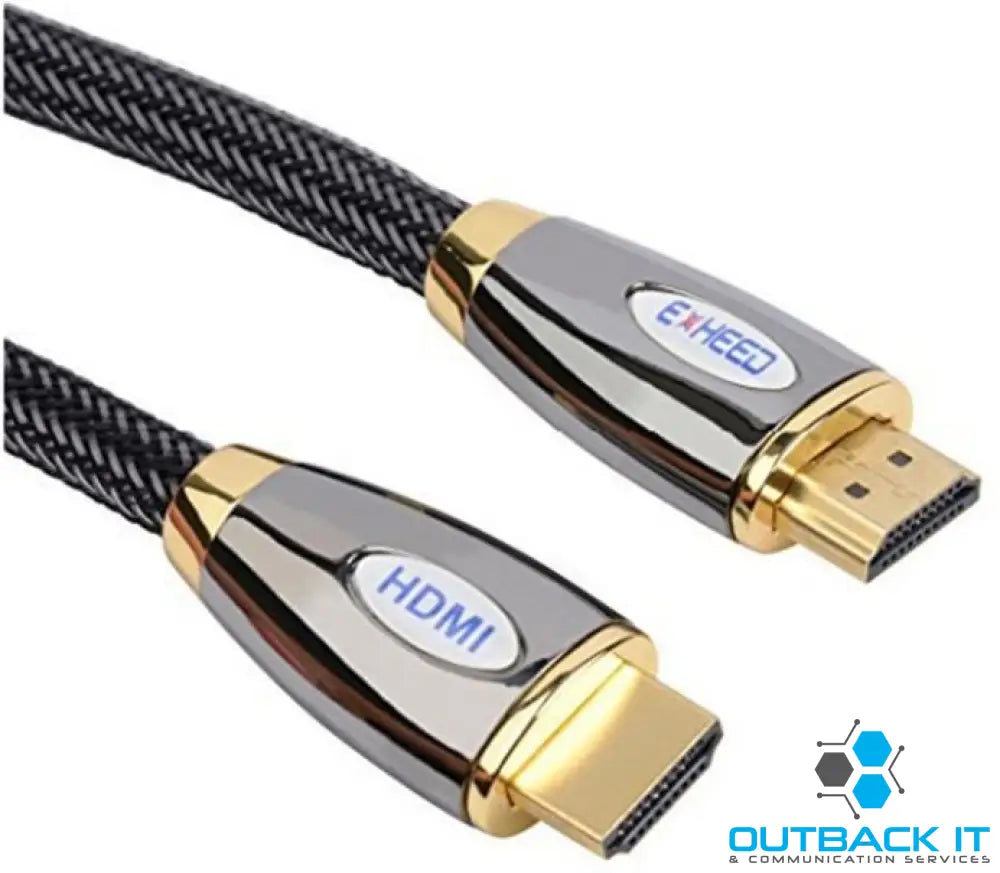 Astrotek Premium HDMI Cable 3m - 19 pins Male to Male 30AWG OD6.0mm Nylon Jacket Gold Plated Metal RoHS HDMI & Video
