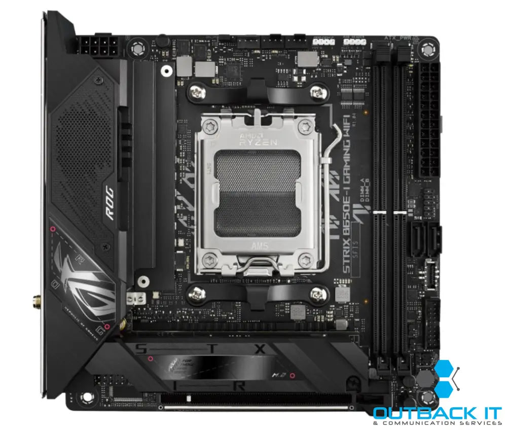 ASUS AMD B650E ROG STRIX B650E-I GAMING WIFI (AM5) Mini-ITX Motherboard 2x DDR5 64GB 1 x PCIe 5.0 x16 2 x M.2 2 x