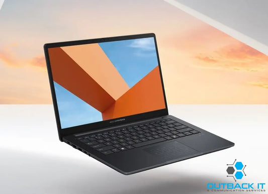 ASUS ExpertBook 14’ BM1403CDA AMD R7-7735U Win11 Pro FHD USB-C 16GB 512GB Wifi 6E AI Meet 63w 1yr OSW + BTY Gentle Grey