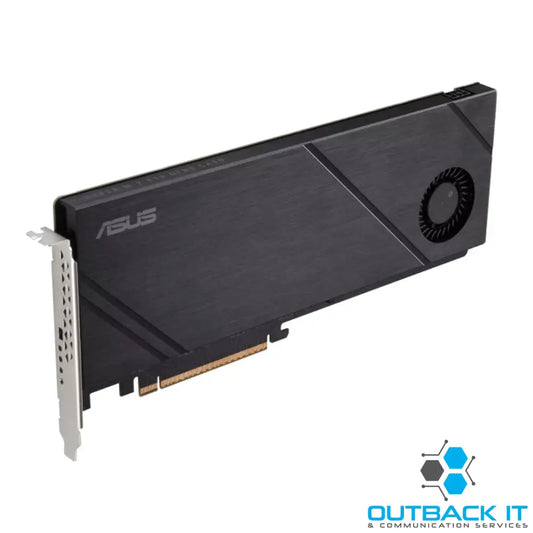 ASUS HYPER M.2 X16 GEN5 CARD (PCIe 5.0/4.0) Supports up to Ffour NVMe M.2 (2242/2260/2280/22110) devices at up to 512