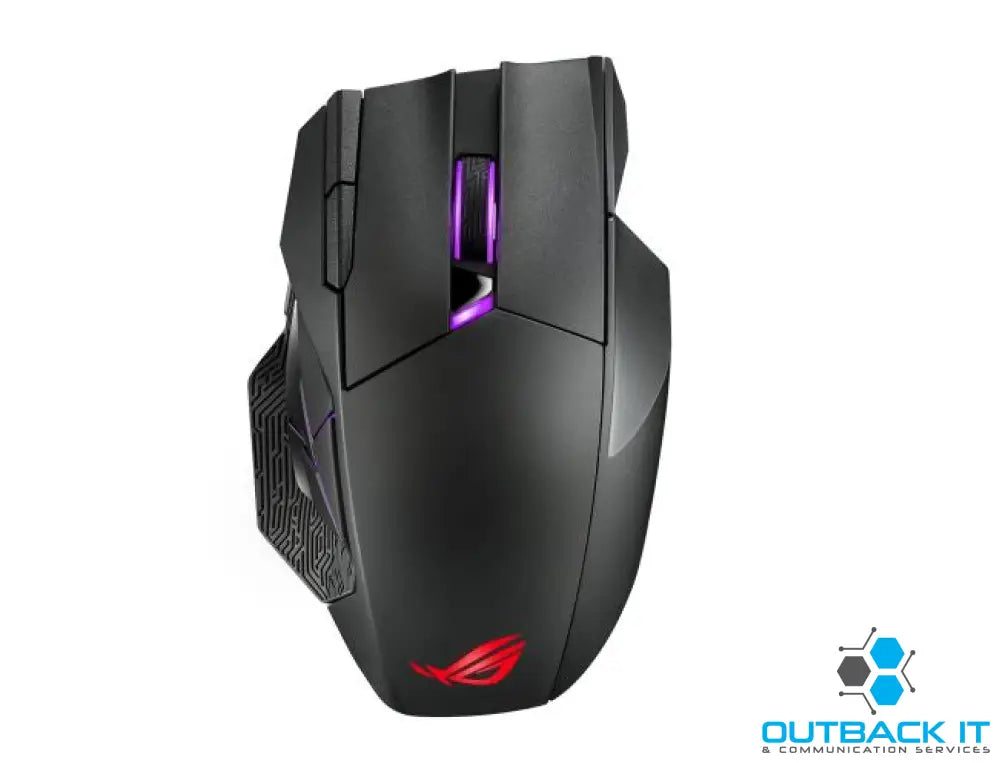 ASUS ROG Spatha X Gaming Mouse 19,000 dpi,Exclusive Push-Fit Switch Sockets ROG Micro Switches ROG Paracord and Aura