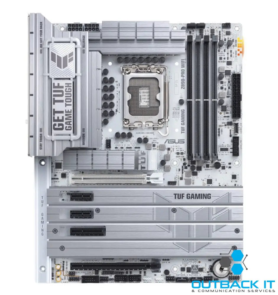 ASUS TUF GAMING Z890-PRO WIFI LGA1851 ATX Motherboard 192GB 4x DDR5 1x PCIe 5.0 x16 slots 4 x M.2 slots 4 x SATA 6Gb/s