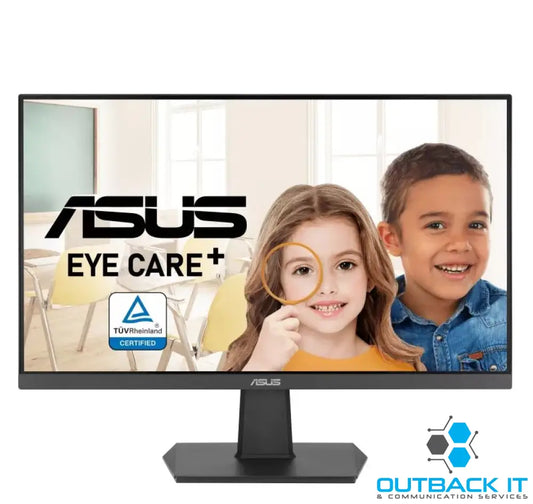 ASUS VA27EHF 27’ Eye Care Gaming Monitor IPS Full HD Frameless 100Hz Adaptive-Sync 1ms MPRT 1x HDMI Low Blue Light Zero