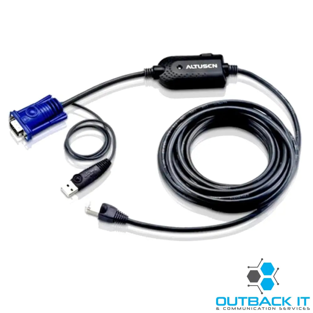 Aten KVM Cable Adapter with RJ45 Male 4.5M cable to VGA & USB to suit KH and KL series except KL1108V/KL1116V KVM