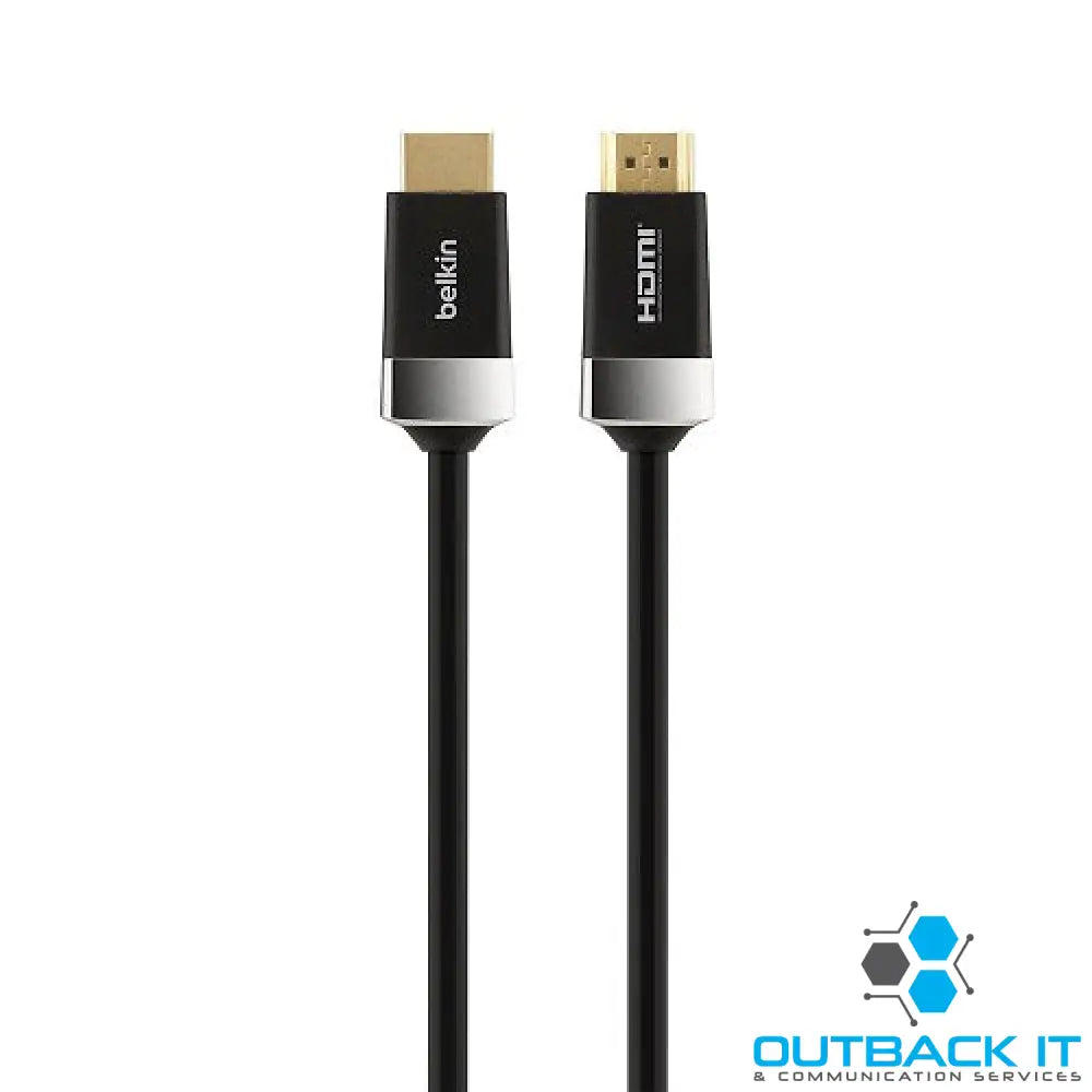 Belkin Advanced Series High Speed w/Ethernet HDMI Cable 4K/Ultra HD Compatible (5M) - Black(AV10050BT5M),Perfect for 4K