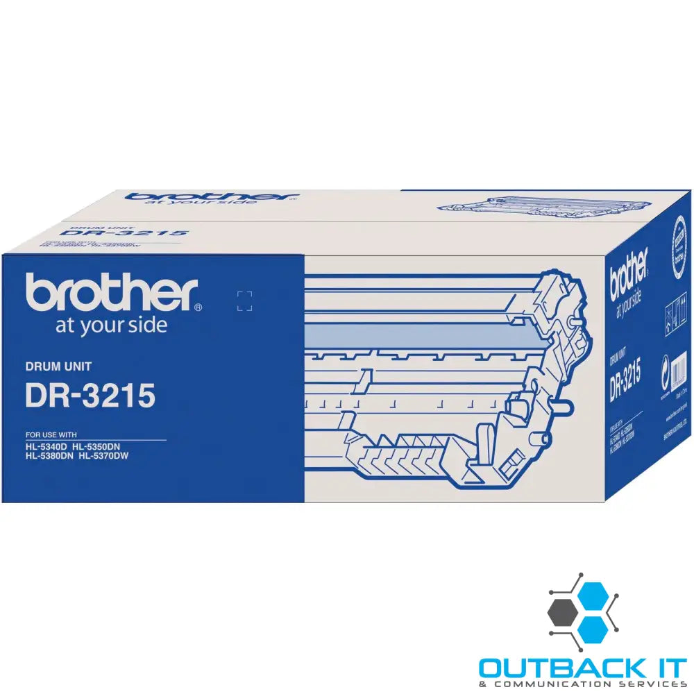Brother DR-3215 Mono Laser Drum- to suit HL-5340D/5350DN/5370DW/5380DN MFC-8370DN/8890DW/8880DN Brother Printer