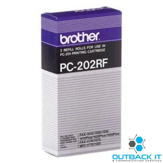 Brother PC-202RF Refill Rolls x2 for Fax 1020/1030 Brother - FAX CONSUMABLES and OPTION