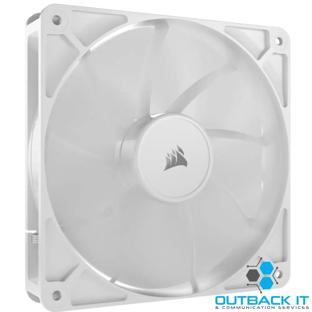 Corsair RS140 White 140mm Fan Single Pack Case Fan 140mm