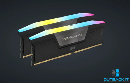 Corsair Vengeance RGB 32GB (2x16GB) DDR5 DRAM 7200MT/s CL34 Memory Kit DDR5 UDIMM (Desktop)