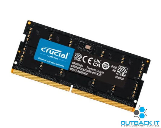 Crucial 64GB (1x64GB) DDR5 SODIMM 5600MHz CL46 Desktop PC Memory DDR5 SODIMM (Notebook)