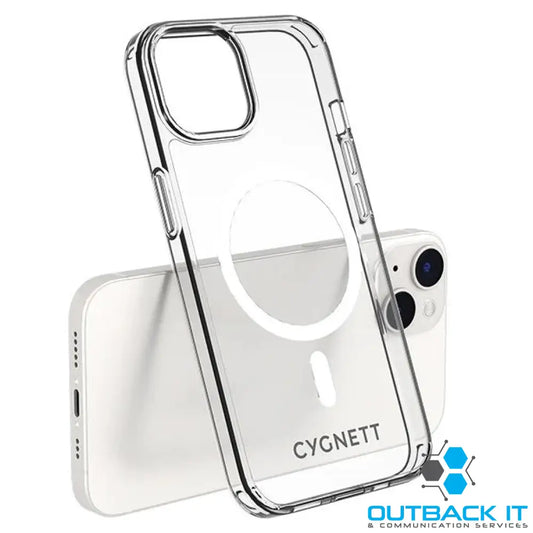 Cygnett AeroMag Apple iPhone 16e/ iPhone 14 / iPhone 13 Clear Protective Case - (CY4173CPAEG),Slim,Hard-Shell