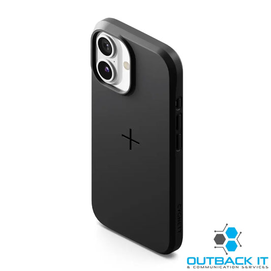 Cygnett MagShield Apple iPhone 16 (6.1’) Case - Black (CY5004MAGSH) Raised Bezel Edges 4FT Drop Protection Magsafe