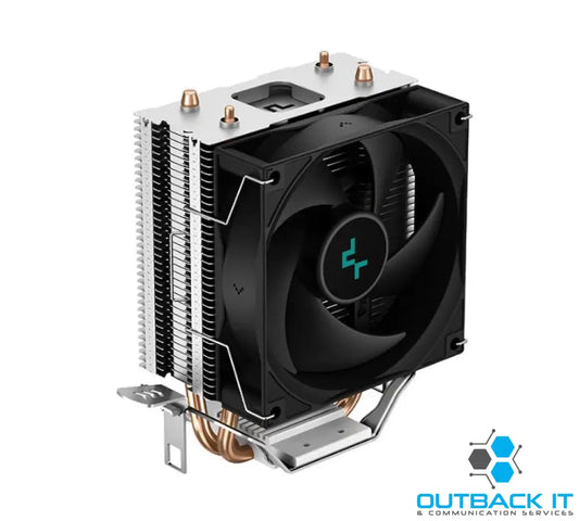 DeepCool AG200 Compact Single-Tower CPU Cooler 2 Copper Heat Pipes 92 mm FDB PWM Fan Intel