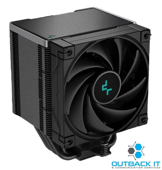 DeepCool AK500 Zero Dark High-Performance CPU Cooler 5 Copper Heat Pipes Single-Tower Heatsink 120mm FDB PWM Fan 240W
