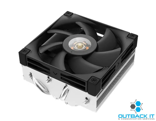 DeepCool AN400 Top Flow Low-Profile Air Cooler 150W Cooling Power 4 Heat Pipe Full ITX Motherboard Compatibility