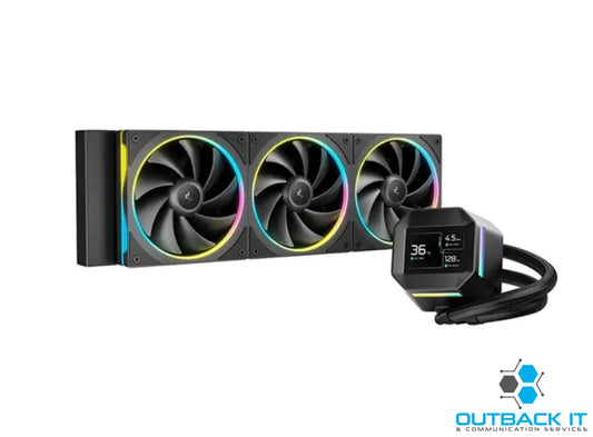 DeepCool LM360 ARGB Liquid Cooler Mini LCD Screen 2.4’ IPS 320×240 Resolution Intel LGA1851/1700/1200 + More AMD