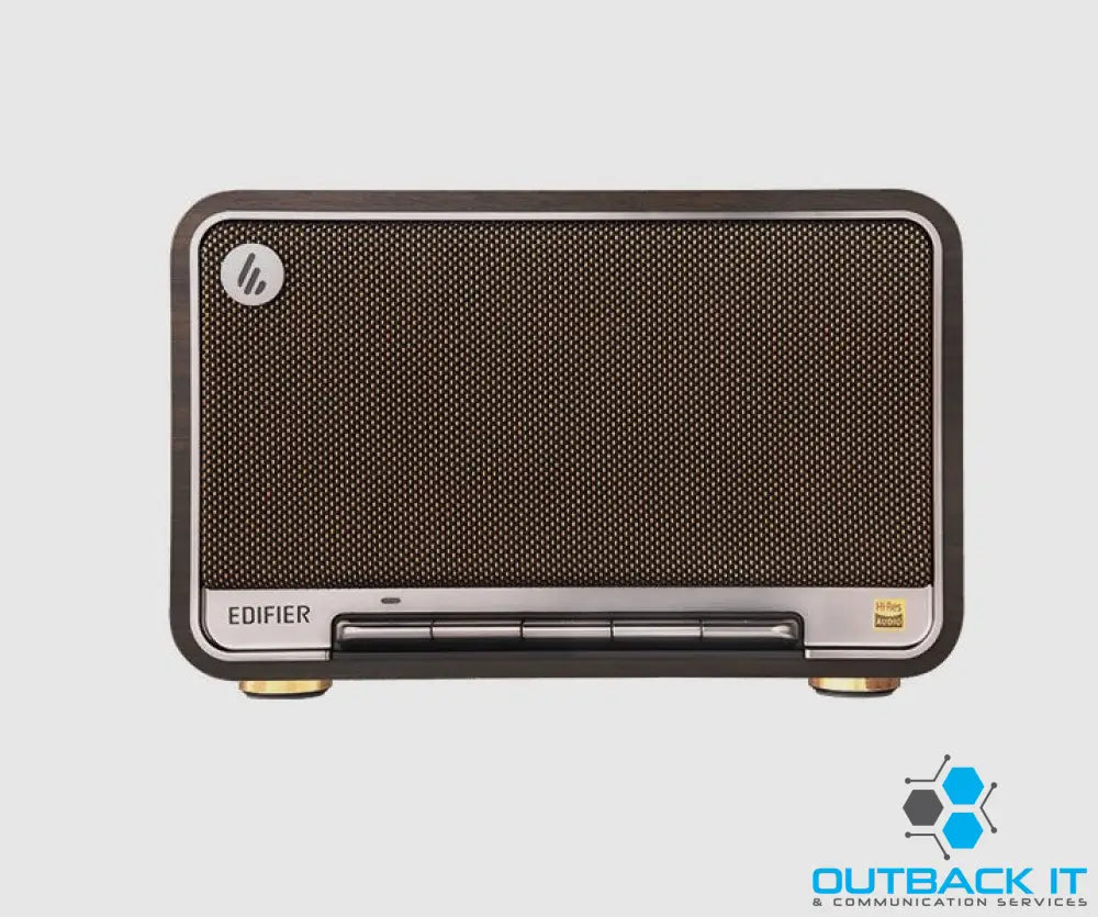 Edifier D32 Smart Speaker wifi and bluethooth black walnut External Speakers