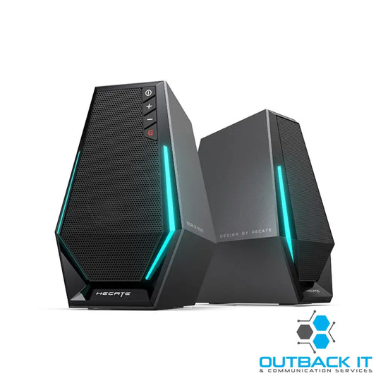 Edifier G1500 Wireless Gaming Speakers - 2.5’ Drivers 12 RGB Settings Bluetooth V5.3/AUX/USB Gaming RGB Speakers