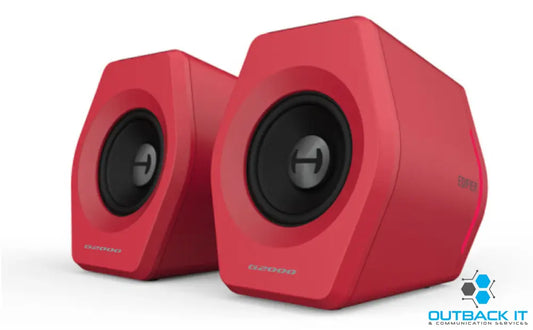 Edifier G2000 Gaming 2.0 Speakers System - Bluetooth V4.2/ USB Sound Card/ AUX Input/RGB 12 Light Effects/ 16W RMS