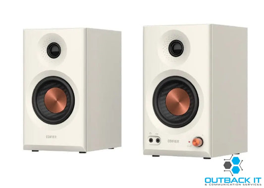 Edifier MR3 WHITE Studio-quality monitor speaker suitable for home studio and daily listening External Speakers