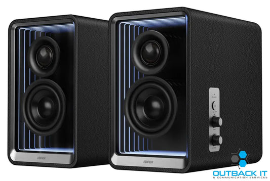 Edifier QR65 BLACK Desktop Active Monitor with GaN Charger External Speakers
