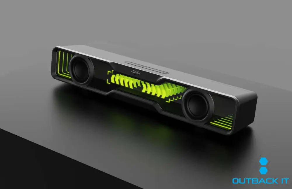 Edifier QS30 Black GTM Deck Version 03 Computer / Tabletop Bluetooth Speaker 2.5W*2 (RMS) total output power Dual 2’