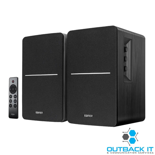 Edifier R1280DBS - 2.0 Lifestyle Bookshelf Bluetooth Studio Speakers - Optical/Coaxial Bluetooth Line In1 Line2 R/L: