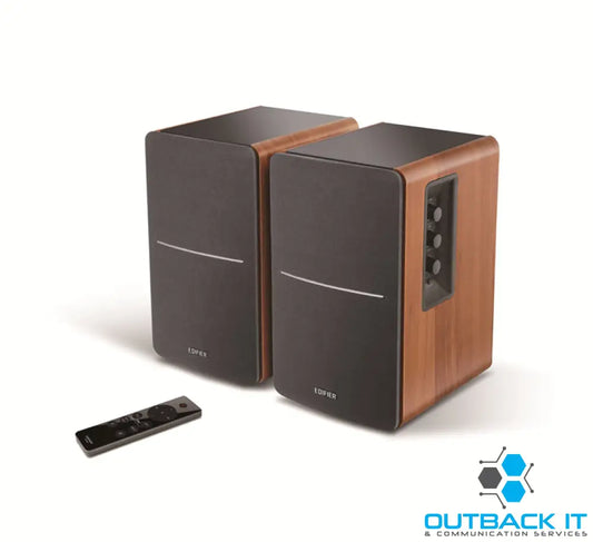 Edifier R1280DBS - 2.0 Lifestyle Bookshelf Bluetooth Studio Speakers - Optical/Coaxial Bluetooth Line In1 Line2 R/L: