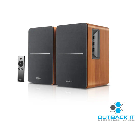 Edifier R1280Ts Multimedia 2.0 Studio Speakers - Dual RCA Studio Quality Sound 42W RMS Side Panel Control Remote