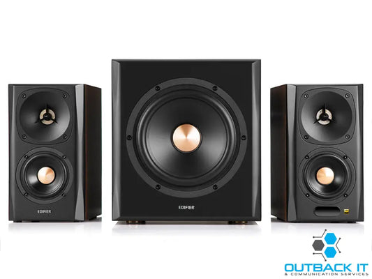 Edifier S360DB Active Bluetooth 5.1 Speakers with 8 inch Wireless Sub 3.5mm/Optical/Coaxial/Bluetooth with Remote