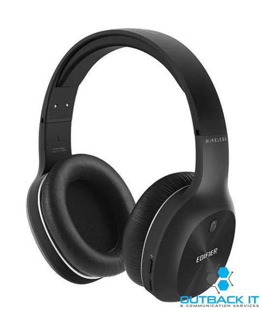Edifier W800BT PLUS Bluetooth Over the Ear Wireless Headphones Black - Microphone/Wireless Bluetooth Headset 5.1/Long