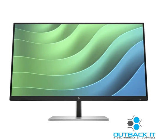 HP E27 G5 27’ 75Hz FHD IPS Monitor 1920x1080 16:9 5ms Height Adjustable Tilt Swivel Pivot 4xUSB-A Hub DP HDMI VESA 3yrs