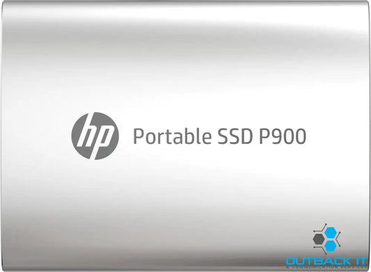 HP Portable SSD P900 (Silver) 1TB Read up to 2000MB/s & 1800MB/s Portable External SSD