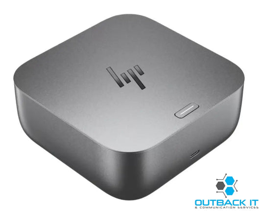 HP Thunderbolt 4 G6 Dock 100W Power Delivery supports 4 displays HDMI DisplayPort USB-C RJ-45 for Workstation Docking