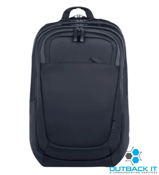 HP Travel Plus 30L 17-inch Laptop Backpack with Double-coil zipper closing system with at least 60% post-consumer
