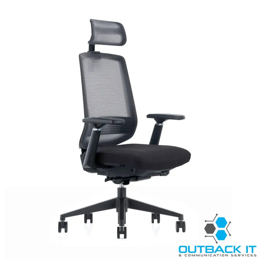 LDR ErgoLite Ultra Chair–Premium ergonomic office chair with 3D arms,seat slider,lumbar support,5 lock backrest &