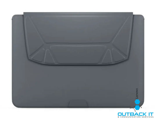 Lenovo Origami 35.6 cm (14’) Sleeve case Grey PE bag + belly band Snug fit 14’ Notebook Origami-fold design Sustainable