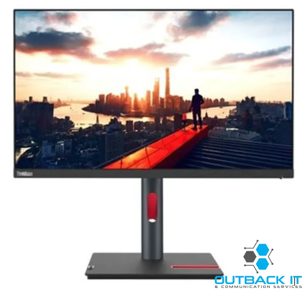 LENOVO ThinkVision P24h-30 23.8’/24’ QHD USB-C Docking Monitor 2K 2560x1440 16:9 IPS Height Adjustable Tilt Swivel