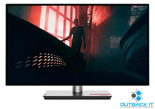 LENOVO ThinkVision P27h-30 27’ 60Hz QHD 100Hz IPS Monitor 2560x1440 4ms 16:9 Tilt Swivel Pivot Height Adjustable HDMI