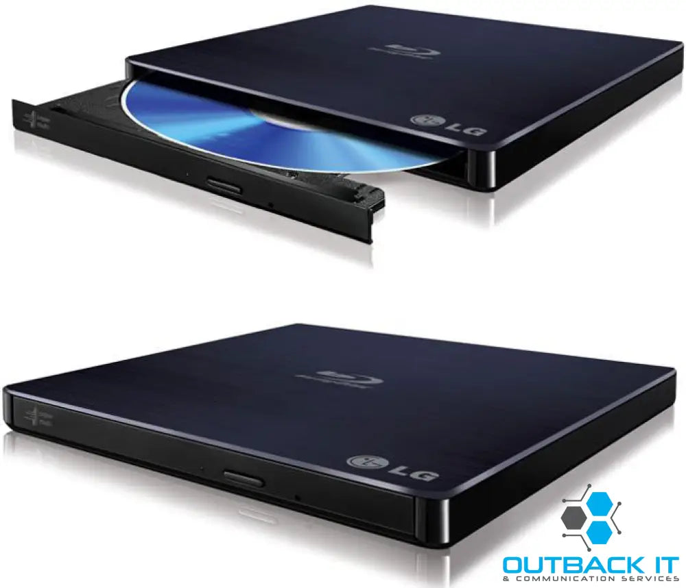 LG BP50NB40 8x Ultra Slim Portable External USB Blu-Ray Drive Burner - M Disc Silent Play 3D Jamless Play (LS) External