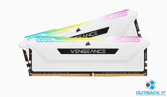 (LS) Corsair Vengeance RGB PRO SL 32GB (2x16GB) DDR4 3200Mhz C16 White Heatspreader Desktop Gaming Memory DDR4 UDIMM