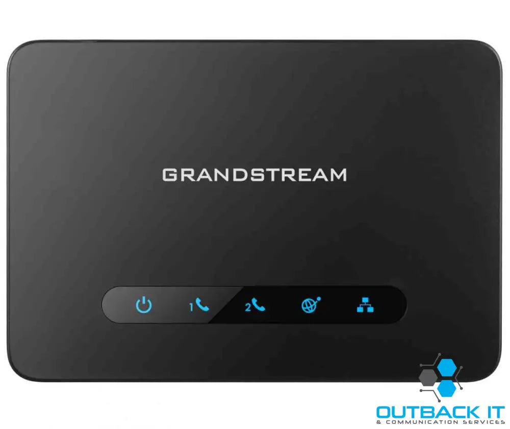 *LS* Grandstream HT812 FXS ATA 2 Port Voip Gateway Dual GbE Network FXO & FXS