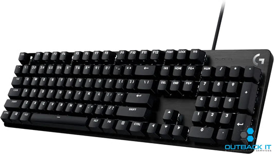 (LS)Logitech G413 SE MECHANICAL GAMING KEYBOARD PBT Keycaps Aluminum top case USB 2.0 Gaming