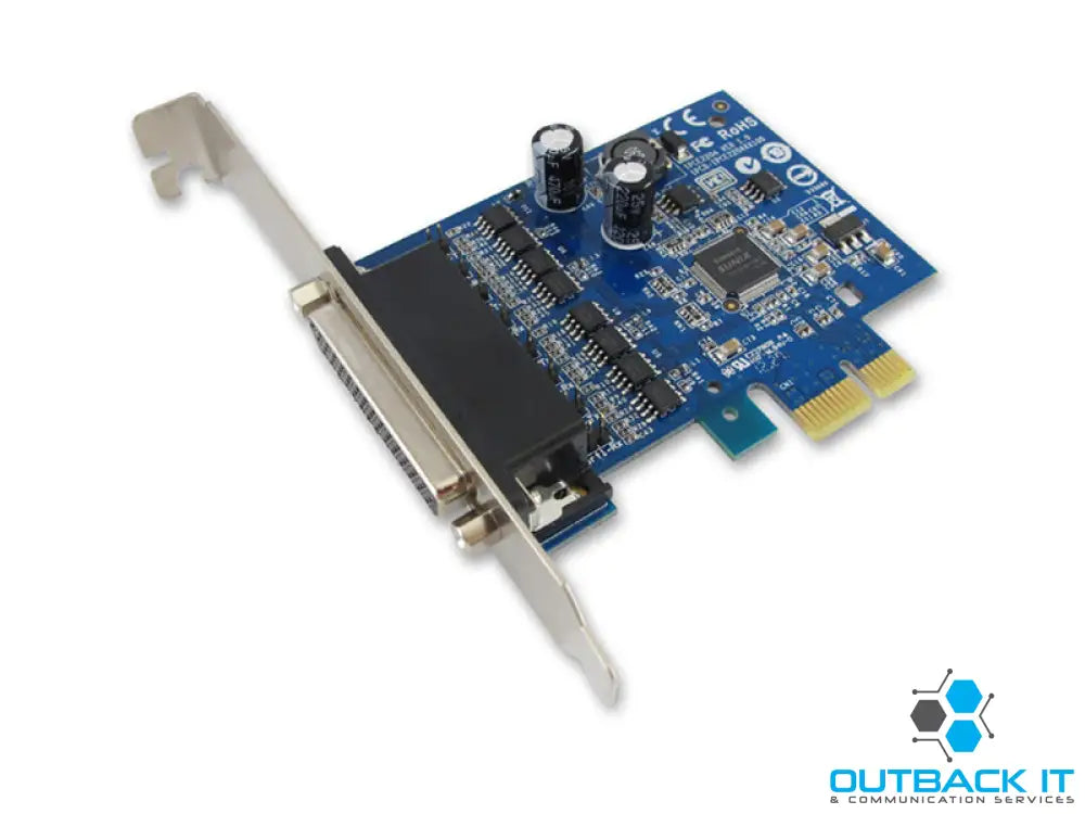 (LS) Sunix IPCE2204S PCIE 4-Port auto switch RS 422/485 Surge Protection Card with DB9M connectors -Expands 4