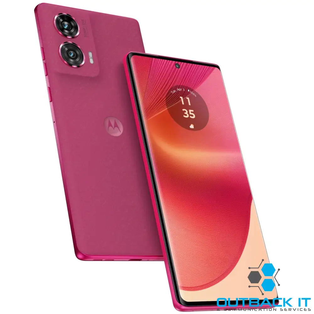 Motorola EDGE 50 Fusion 5G 256GB- Hot Pink,*AU STOCK*6.7’,OLED,12GB/256GB Dual SIM,50MP/32MP,Splash Proof,500mAh,2