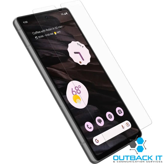 OtterBox Alpha Flex Google Pixel 7a 5G (6.1’) Screen Protector Clear - (77-92105) Antimicrobial Superior Scratch