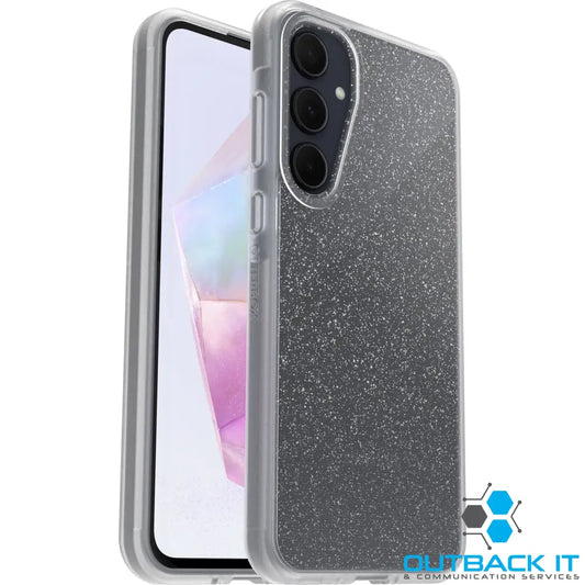 OtterBox React Samsung Galaxy A35 5G (6.6’) Case Stardust - (77-95395) Antimicrobial DROP + Military Standard,Raised